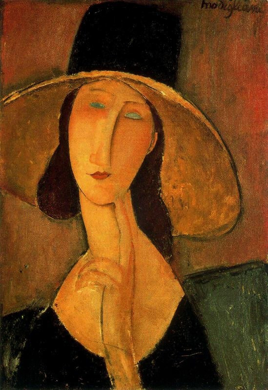 Portrait of Jeanne Hebuterne Modigliani, or a tragic love story - My, Painting, Painting, Art, Modern, Amedeo Modigliani, Oil painting, Artist, Longpost