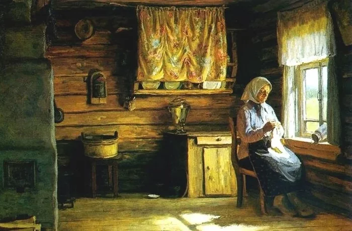 У замечательного художника Геннадия Проваторова, писавшего русскую деревню, есть цикл работ «Одинокие» Художник, Деревня, Одиночество, Длиннопост