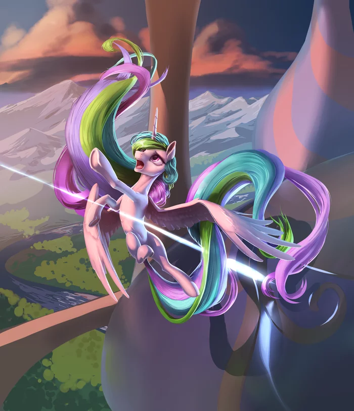 Please stop - My little pony, Princess celestia, Nadnerbd