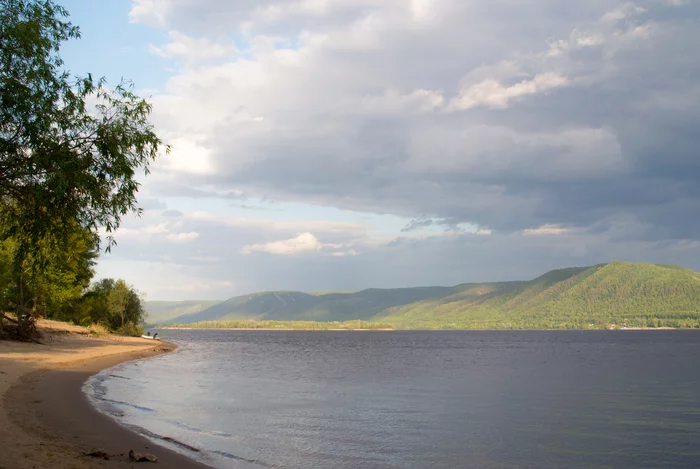 Beach on the Volga - My, I want criticism, Beach, Zhiguli, The photo, Landscape, Nature, Volga river