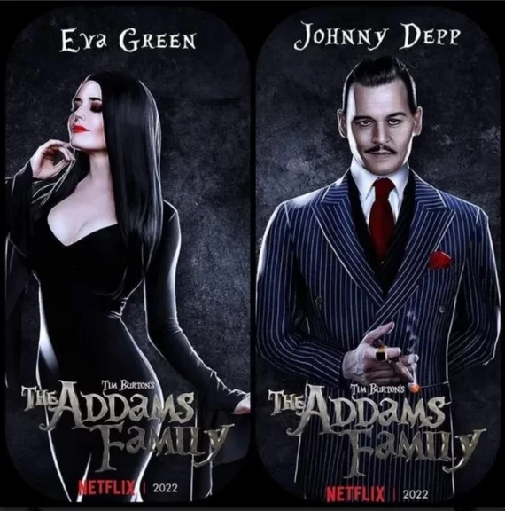 Coming soon to national screens... - Movies, New films, Eva Green, Johnny Depp, The Addams Family