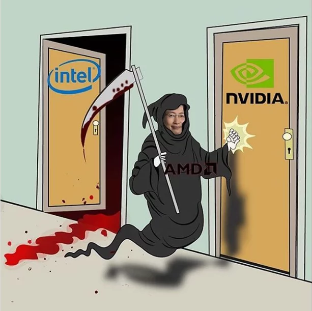 AMD is on a roll - AMD, Intel, Nvidia