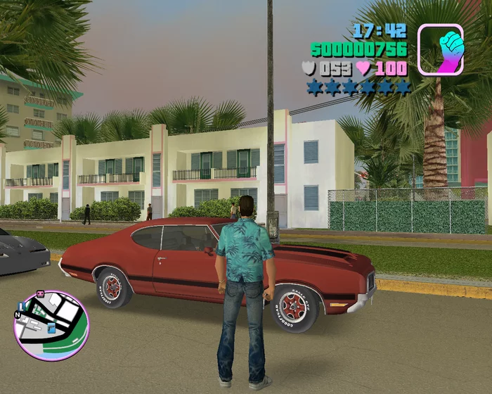 Grand Theft Auto Vice City - Full retexture of the original game - My, Gta vice city, Vice-City, , Gta, Longpost