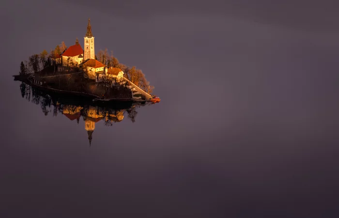 Island - Island, Slovenia, Lake Bled, The photo