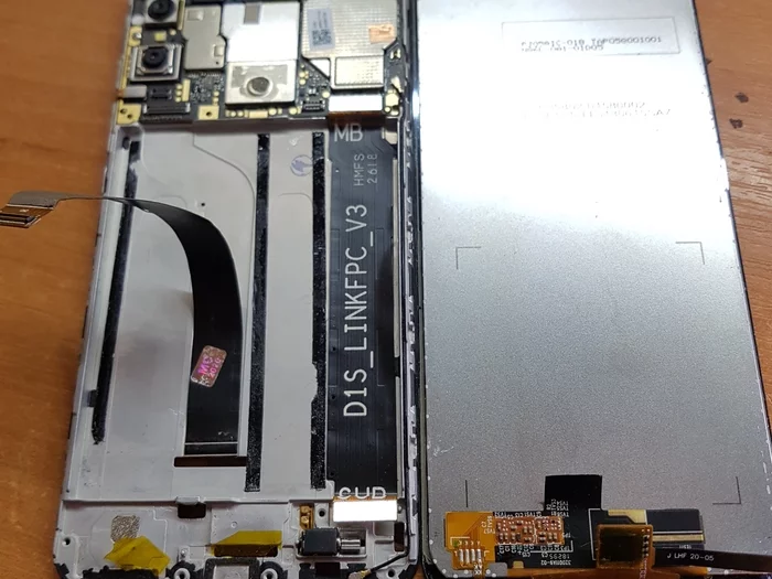 Restoring a broken Xiaomi Mi A2 Lite display cable - My, Ремонт телефона, Plume, Xiaomi, Longpost