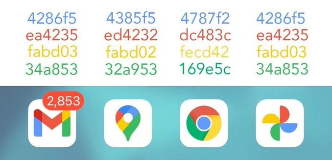 Google logos - Google, Logo, Color