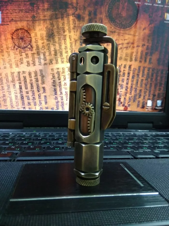 Post #7814957 - My, Gas lighter, Steampunk lighter, Chicken steampunk, With your own hands, Handmade, Longpost, Needlework with process, Lighter