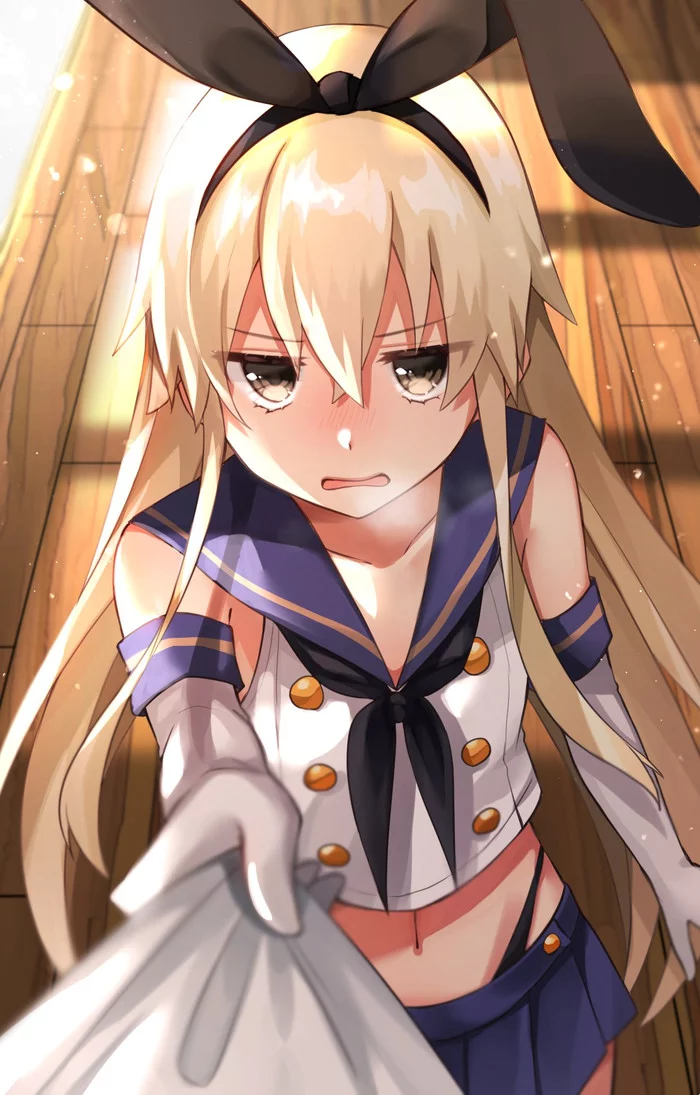 Мне холодно - Kantai Collection, Shimakaze, Аниме, Anime Art