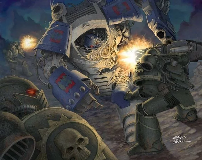 Horus Heresy - old Warhammer - Warhammer 40k, Horus heresy, Dreadnought, World eaters, Death guard, Old warhammer