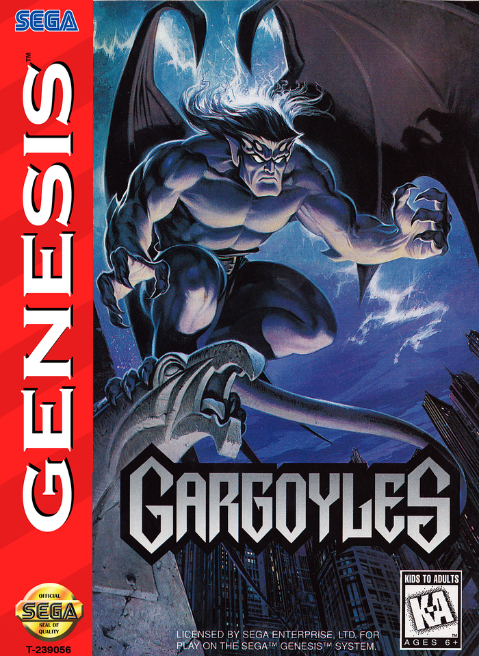     "Gargoyles" 1995 . (SEGA) 90-,  90-, Sega, -, , , , 