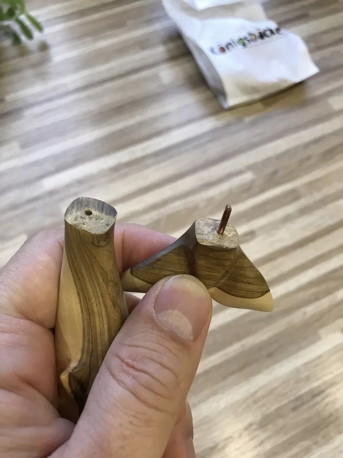 Repair of wooden figurine - My, Woodworking, With your own hands, Need advice, Longpost