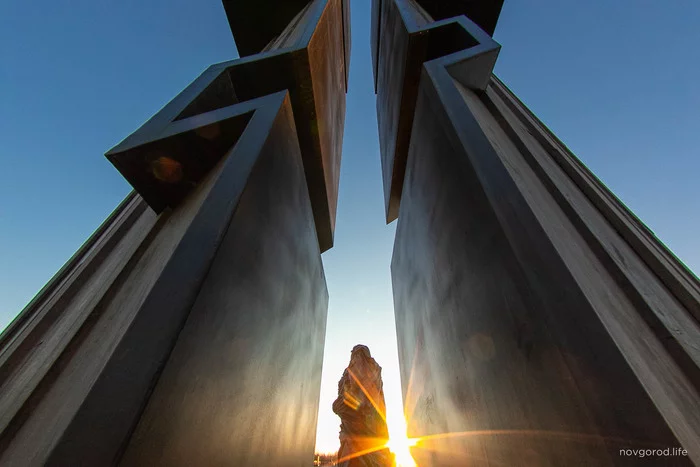 Memorial complex in memory of the victims of the war in Zhestyanaya Gorka, Novgorod region - My, Novgorod region, Velikiy Novgorod, Monument, Longpost