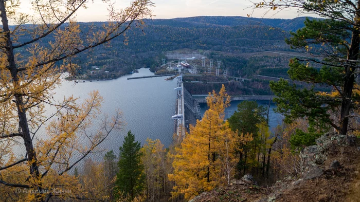 The best view of the Krasnoyarsk hydroelectric power station - My, Hike, Krasnoyarsk HPP, Krasnoyarsk, Nature, The nature of Russia, Camping, Travels, Sunset, , Video blog, Video, Longpost