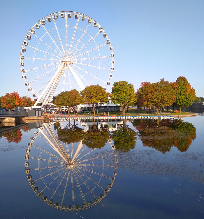 Indian summer (бабье лето) в Монреале, Канада