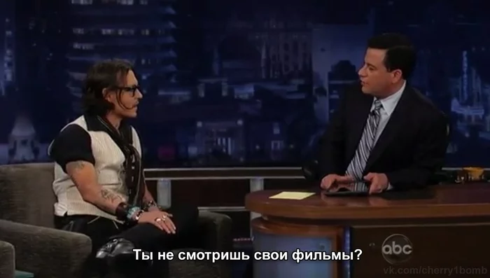 Johnny Depp and films - Johnny Depp, Actors and actresses, Celebrities, Storyboard, Interview, Tim Burton, Movies, Humor, Jimmy Kimmel, The Jimmy Kimmel Show