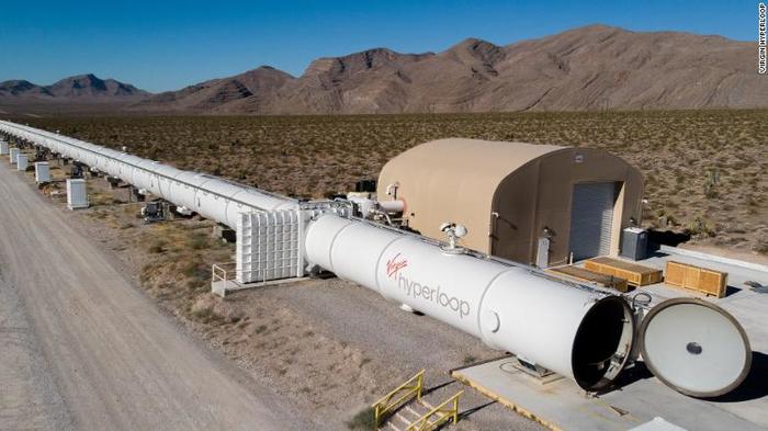 Elon Musk's Hyperloop was tested for the first time with passengers on board - news, Hyperloop, Elon Musk, Transport, Technologies, Electric car, Electricity, Building, Video, Longpost