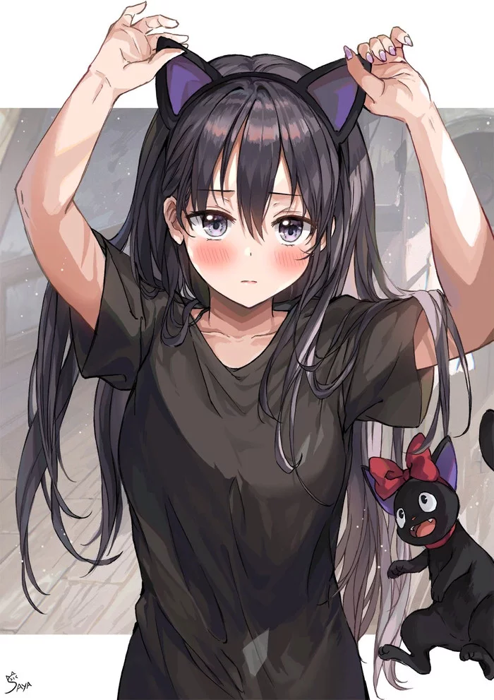 Neko Kiki - Kiki's delivery service, Kiki, Anime art, Animal ears, cat, Anime