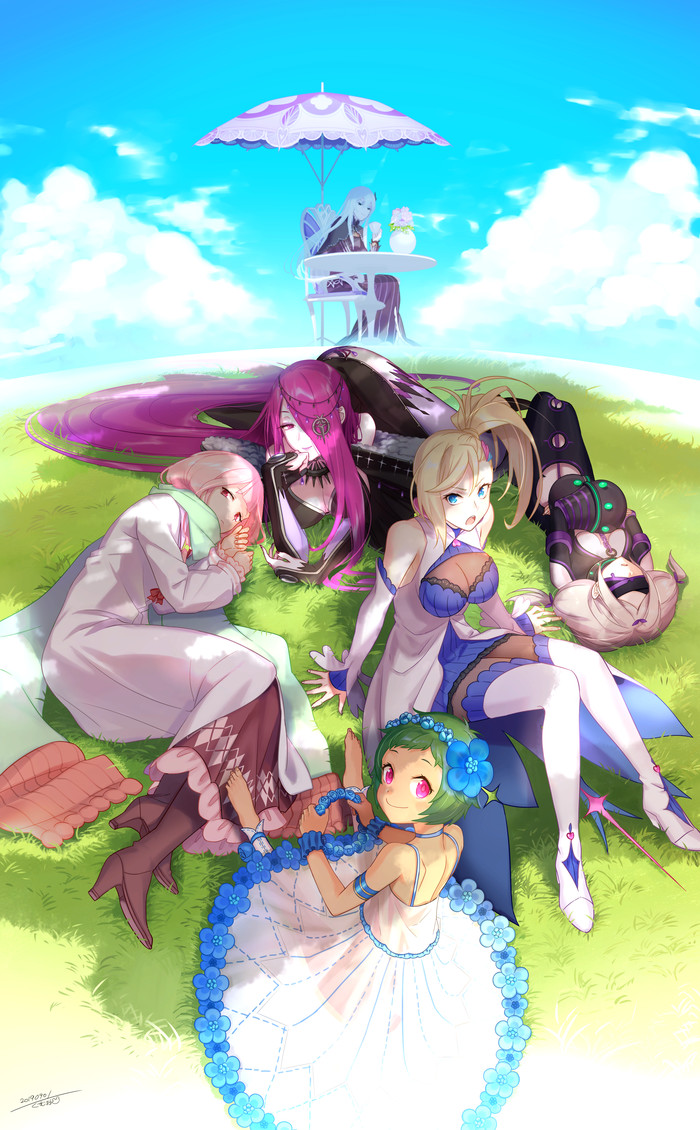 Re:Zero Kara, Echidna, Minerva, Carmilla, Anime Art, , Sekhmet (Re:Zero), Daphne (Re:Zero), Typhon (Re:Zero)