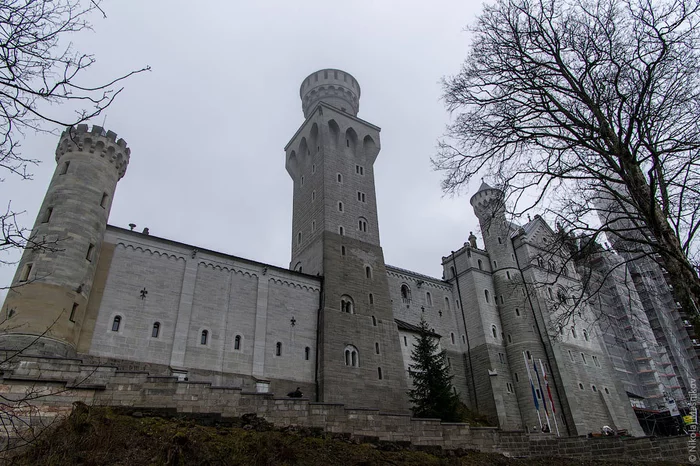 Neuschwanstein Castle in Bavaria - Lock, Neuschwanstein, Germany, Longpost
