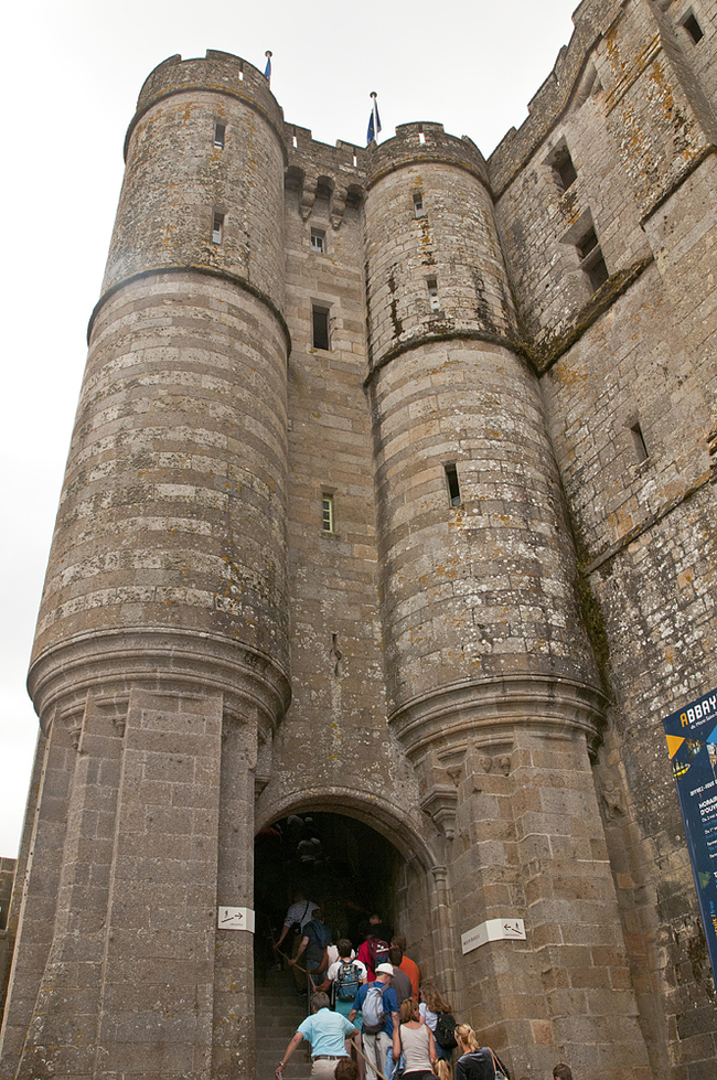 Abbey right on the sea - My, France, Island, Abbey, Longpost, Mont Saint Michel