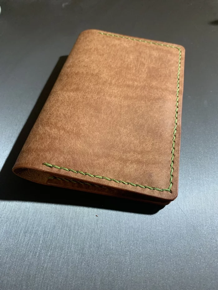 My products - My, Leather products, Handmade, Wallet, Purse, Cover, Longpost