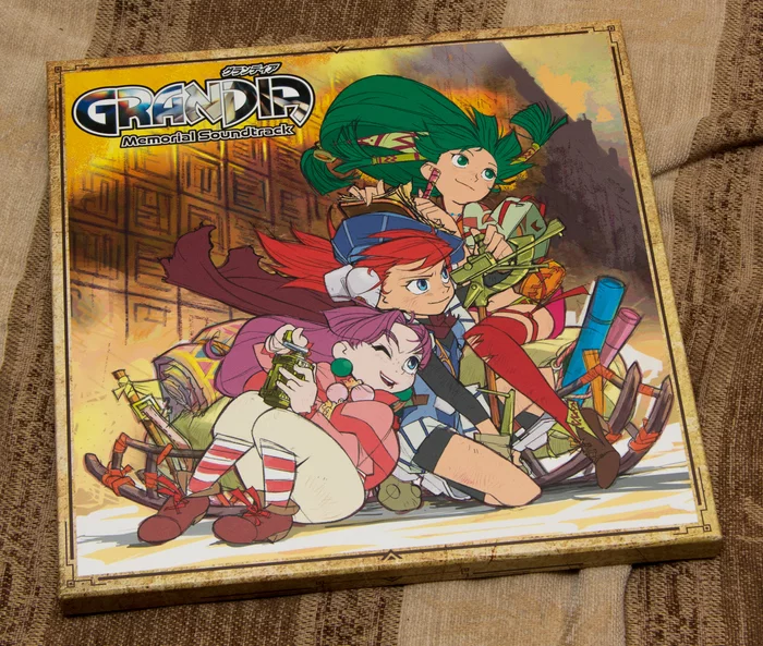Grandia Memorial Soundtrack - My, Grandia, Soundtrack, JRPG, Vinyl records, Anime, Video game, Video, Longpost