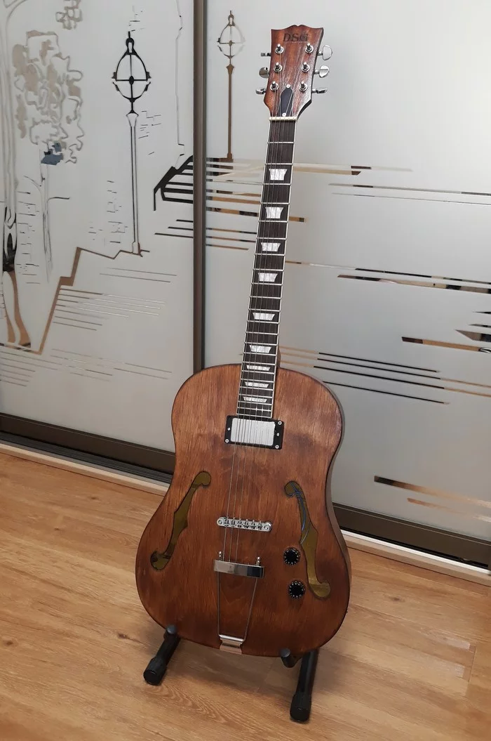 New life for an old guitar - My, Guitar, With your own hands, Electric guitar, Blues, Jazz, Hobby, Rock'n'roll, Rock, , Acoustics, Acoustic guitar, Musical instruments, Longpost