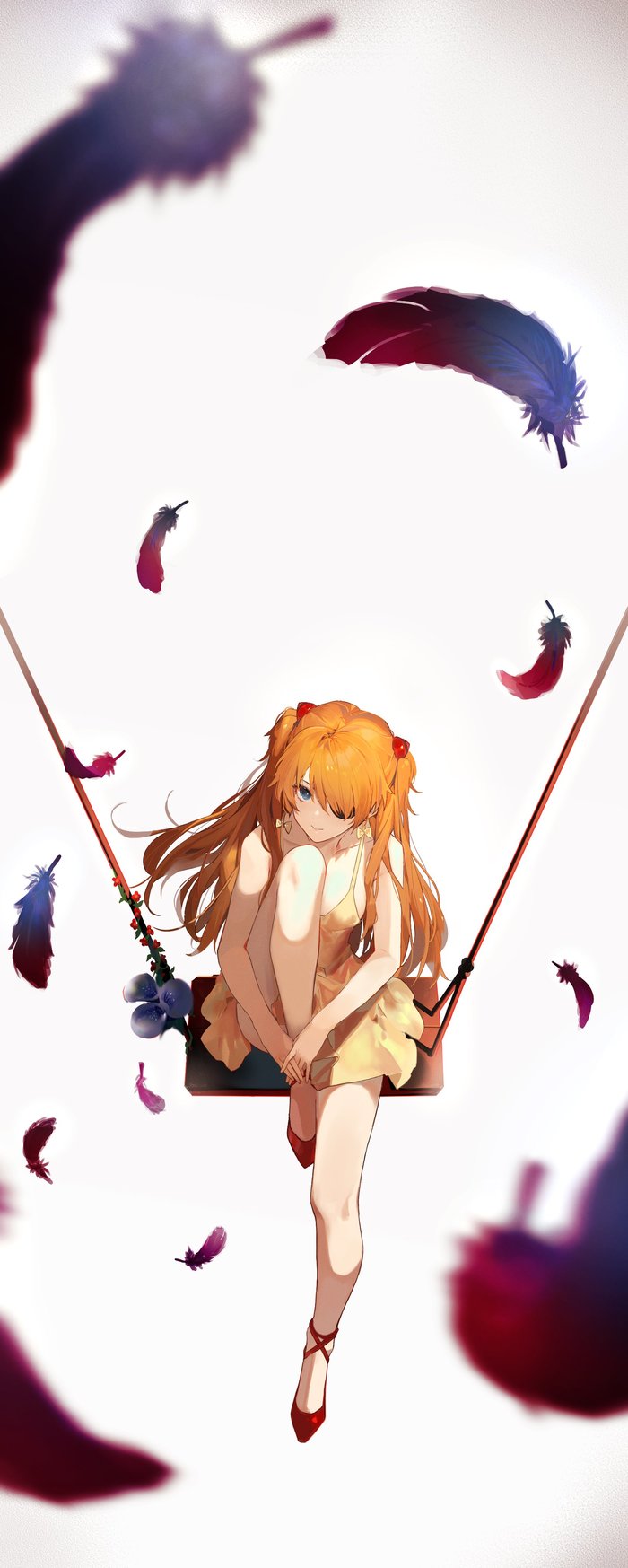 Asuka , , Anime Art, Evangelion, Asuka Langley, , 