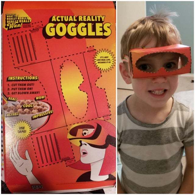 Real reality glasses - Glasses, Toys, Humor, Reality