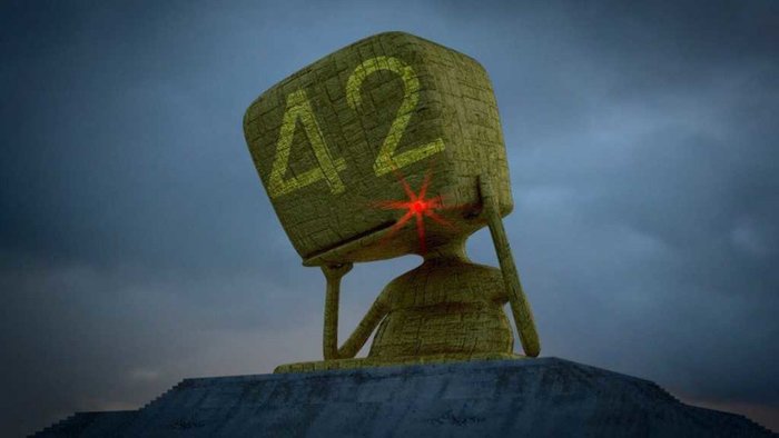 42. Спасибо думатель