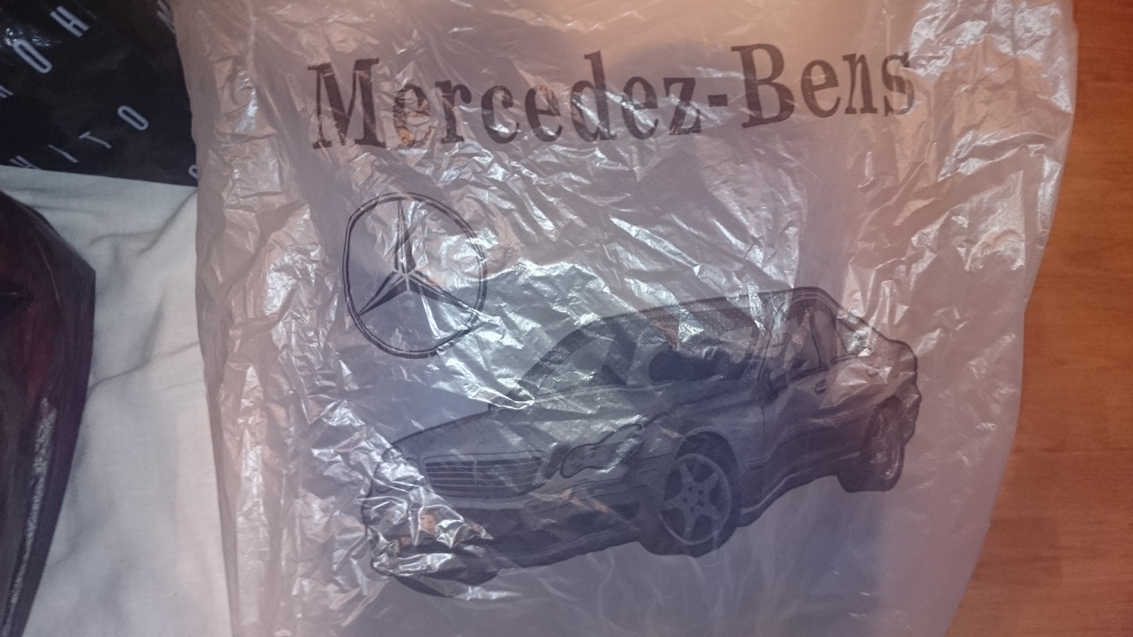 Marketing is harsh and merciless - My, Package, Mercedes