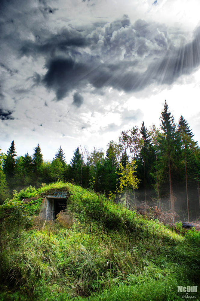 Severe hobbiton near Moscow... - My, Подмосковье, The hobbit, Autumn