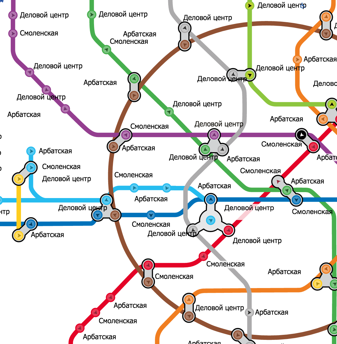 Convenient names of Moscow metro stations - My, Metro, Moscow Metro, Moscow, Transport, Subway map, Design, Navigation, Convenience