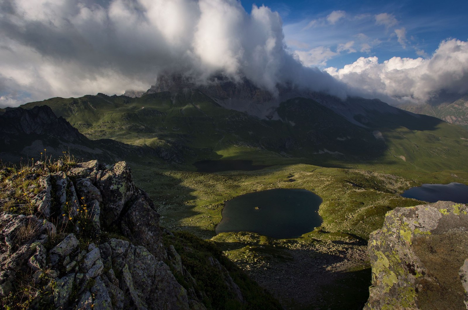 Zagedan lakes - Lake, Karachay-Cherkessia, Russia, Photo, The photo, Nature, Go, Longpost