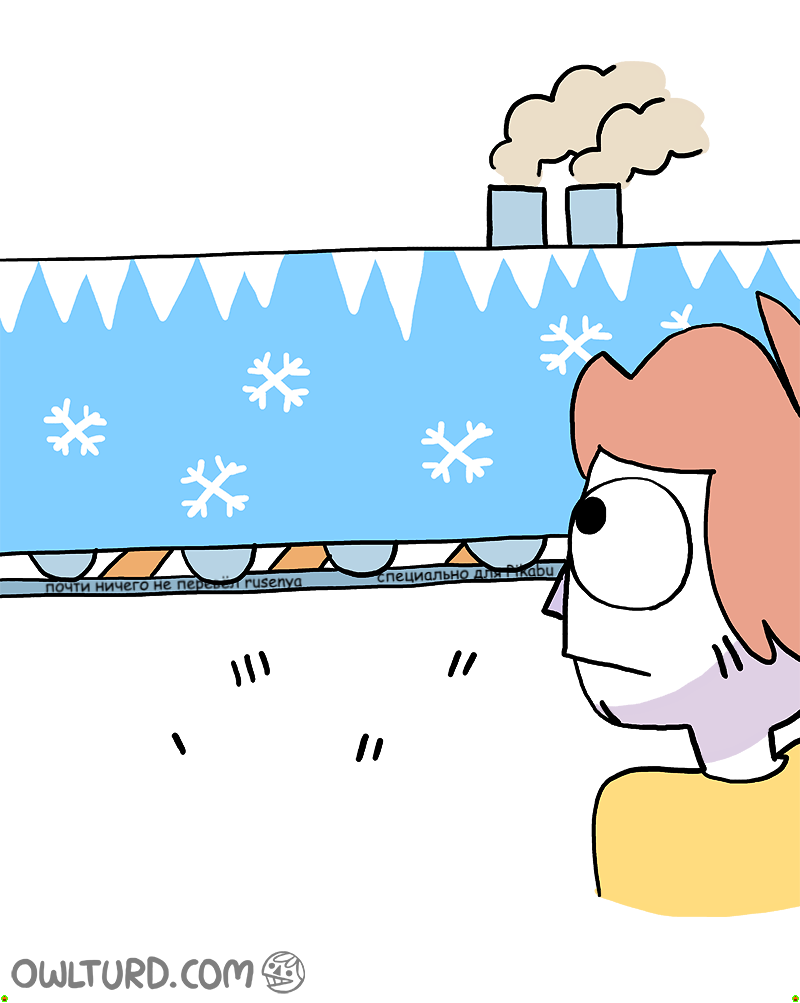 Winter (Comic by Owlturd) - Owlturd, Comics, Summer, Autumn, Winter, Longpost