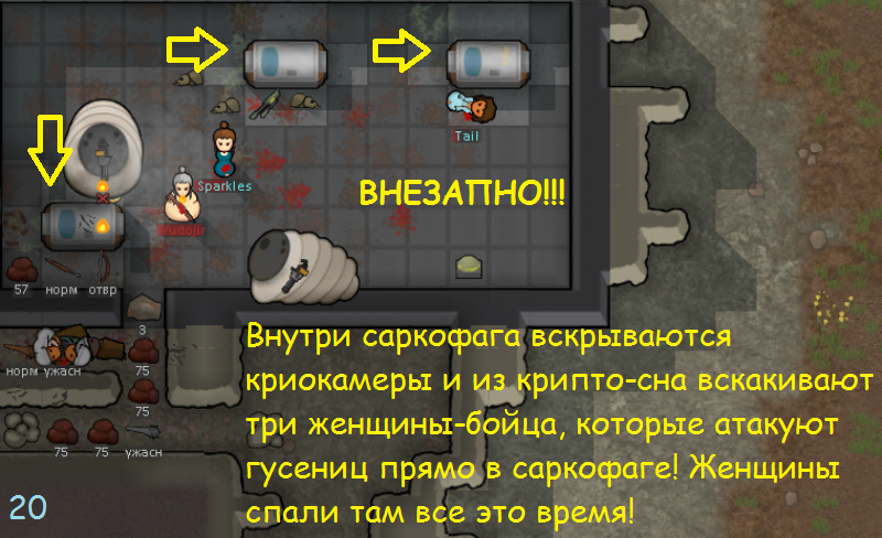 Кровь, огонь, металл и мясо - Моё, Rimworld, Игры, Длиннопост