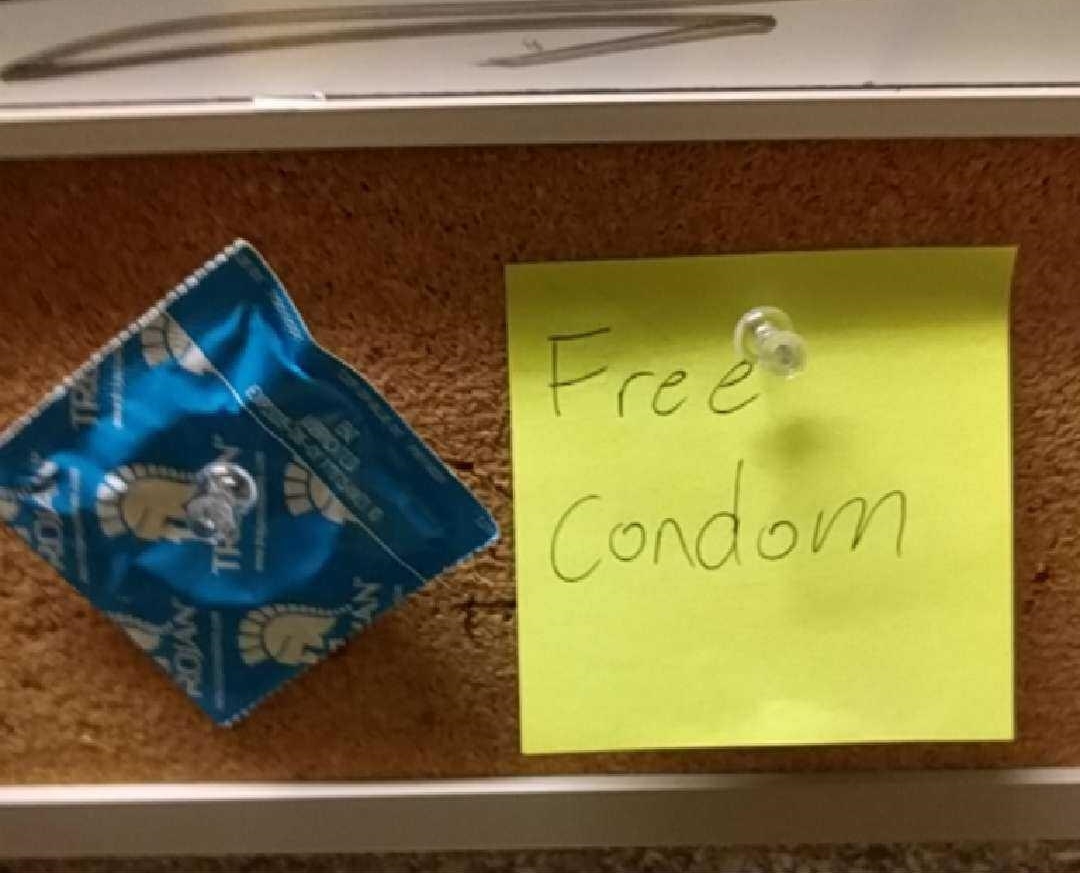 Umm... Thanks? - Condoms, Free