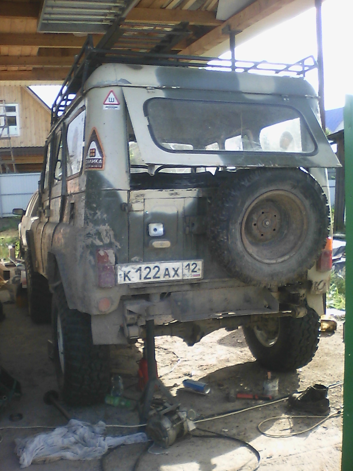 Jeeper War Machine - My, UAZ, Off road, Auto, Longpost