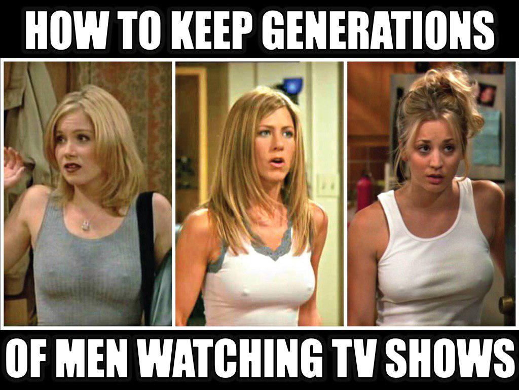 How to get men to watch TV shows - Photo, Humor, Girls, Nipples, Strawberry