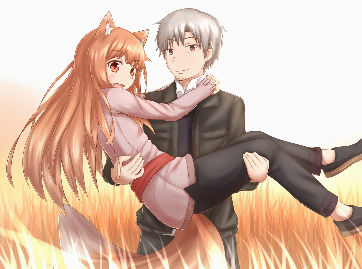 Spice and Wolf. - Anime art, Anime, Spice and Wolf, Horo holo, Holo, Kraft lawrence