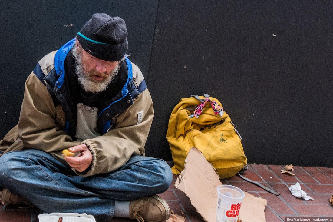 Why are there so many homeless people in America? - Society, Sociology, USA, Bum, Longpost, Ilya Varlamov