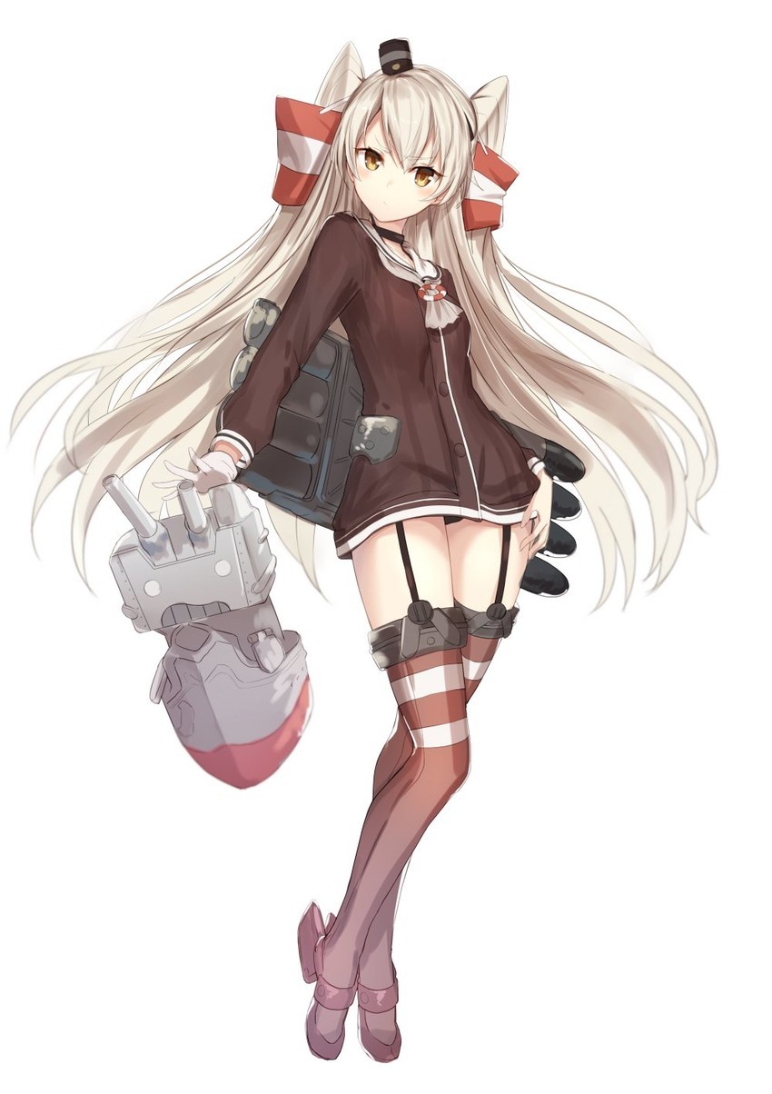 Anime Art - Аниме, Anime Art, Kantai Collection, Amatsukaze, Rensouhou-Kun