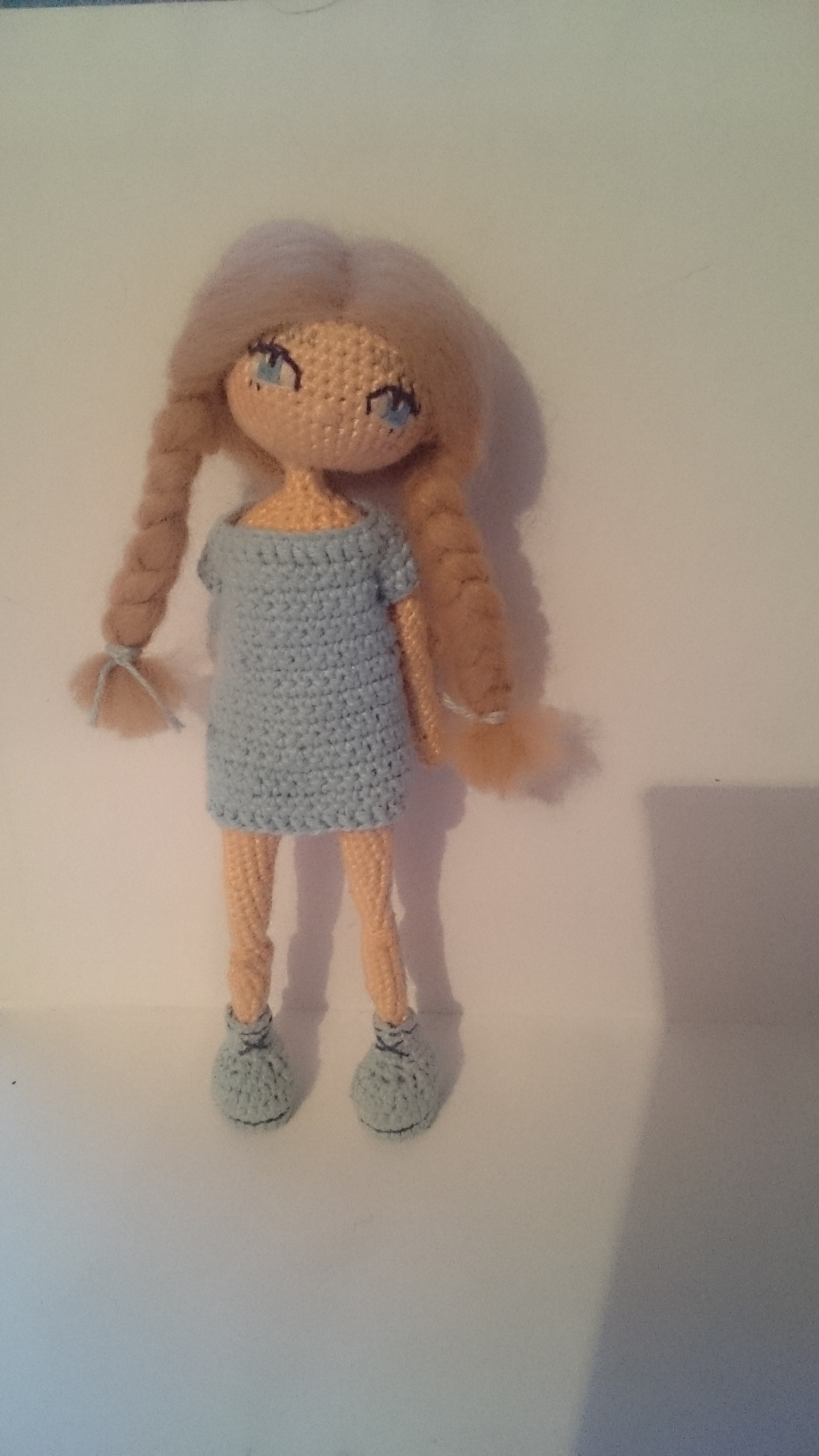 We warm ourselves - Girl, Doll, Knitting, Knitting to order, Author's toy, Toys, With your own hands, Longpost