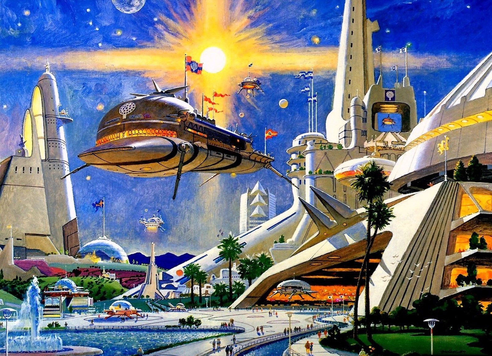 RetroFuturism - , Images, Retro, Longpost, Retrofuturism