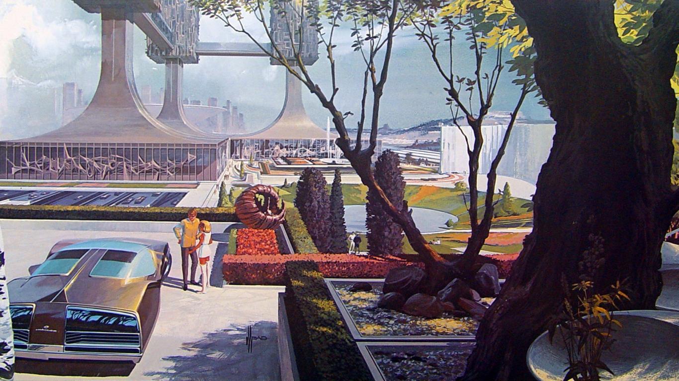 RetroFuturism - , Images, Retro, Longpost, Retrofuturism