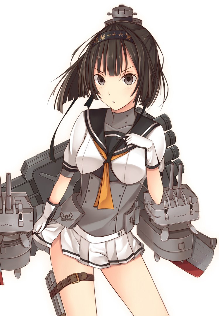 Akizuki - Аниме, Kantai Collection, Akizuki, Anime Art