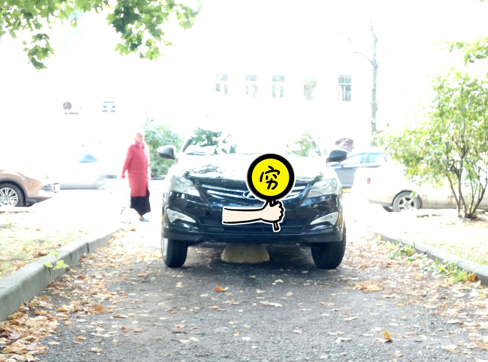 A parking master has started in St. Petersburg :) - My, Parking, Saint Petersburg, Life Winner, Longpost