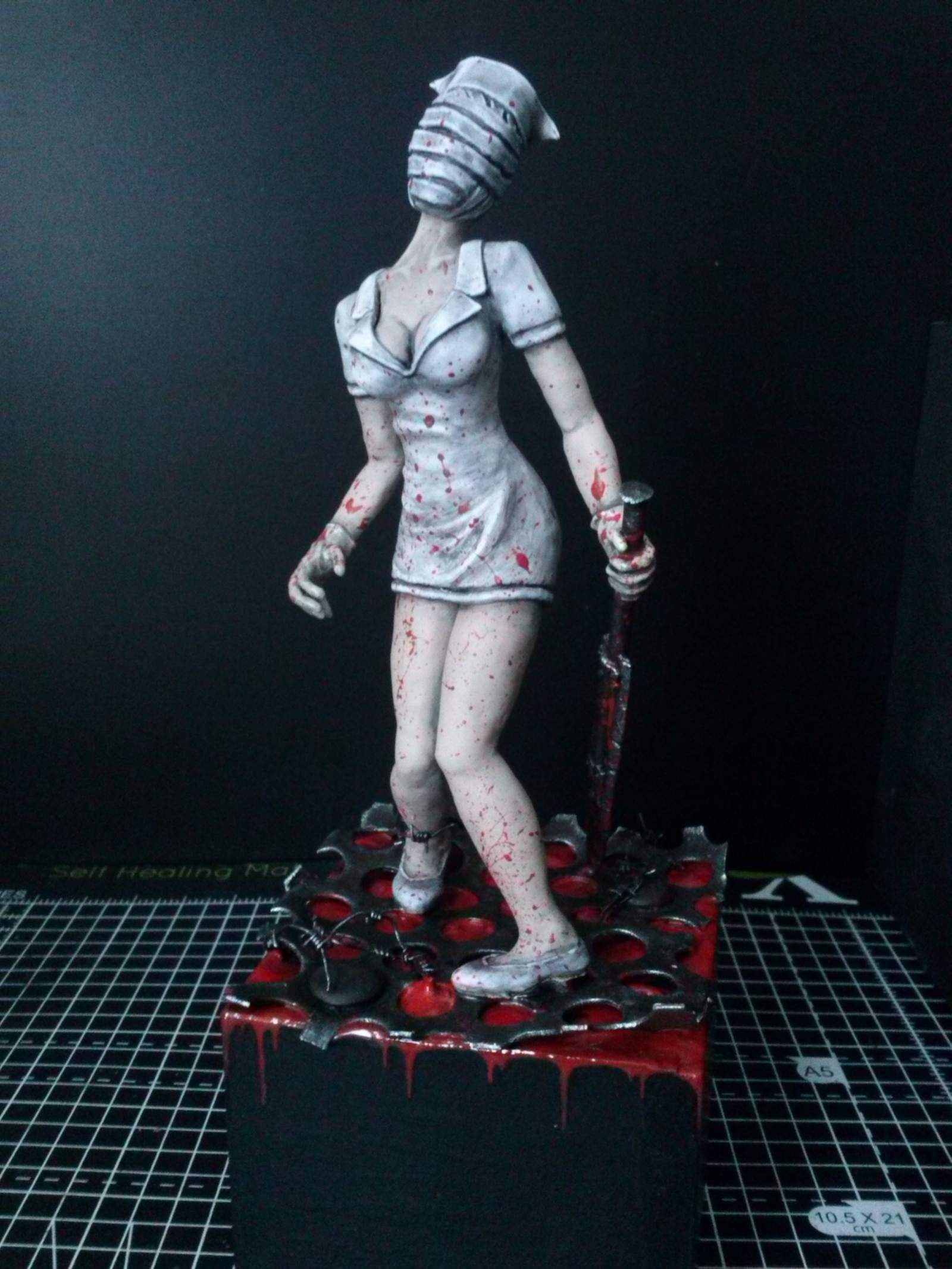 Nurses from Silent Hill - My, Лепка, Polymer clay, Silent Hill, Miniature, Longpost