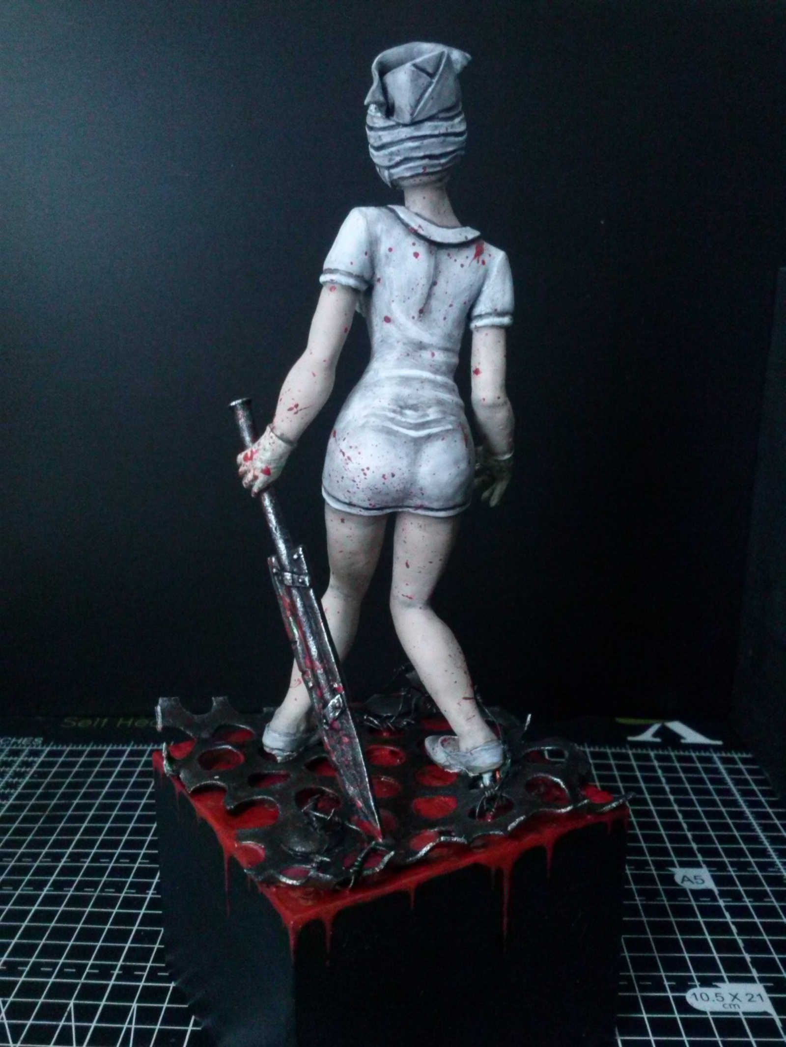 Nurses from Silent Hill - My, Лепка, Polymer clay, Silent Hill, Miniature, Longpost