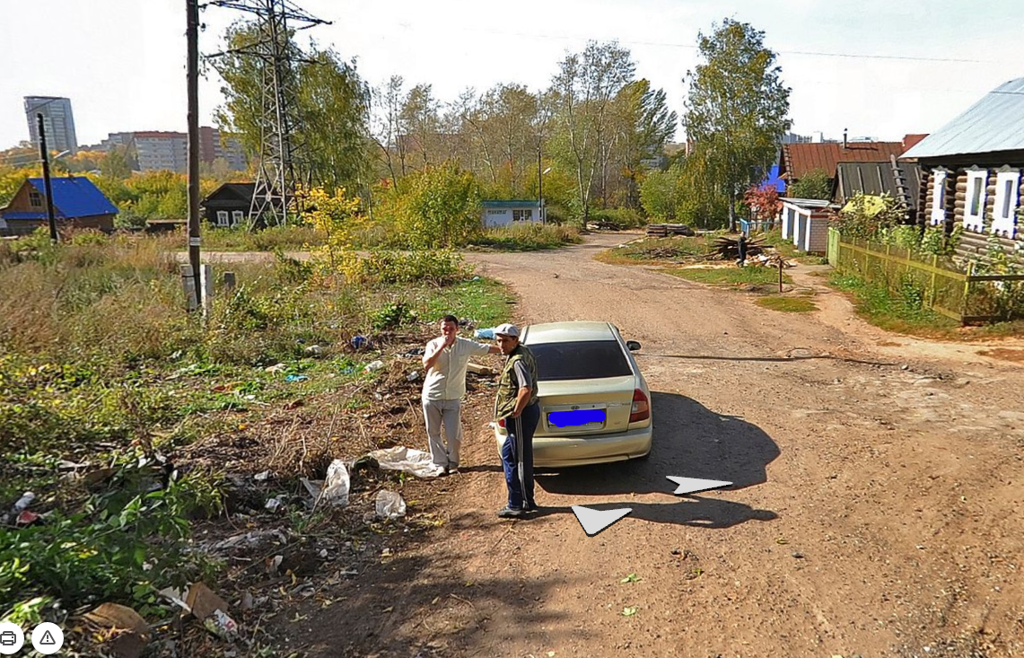 Tried to find a new building that is not yet on the map - Yandex Panoramas, Gopniks, , Tag